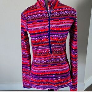 Nike Pro Dri Fit 1/2 Zip Pullover Mesium Used